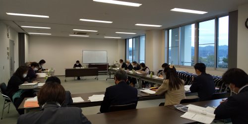 令和４年度、第２回介護保険事業運営協議会が開催されました。